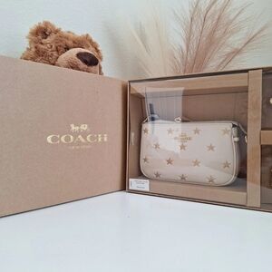 New in gift box  Coach Boxed Nolita 15 Purse With Star Print CW962